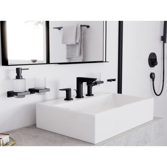 Hansgrohe Talis E 3-Hole Basin Mixer with Pop-Up Waste - Unbeatable Bathrooms