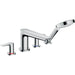 Hansgrohe Talis E 4-Hole Rim-Mounted Bath Mixer - Unbeatable Bathrooms