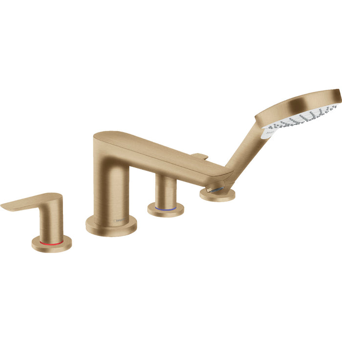 Hansgrohe Talis E 4-Hole Rim-Mounted Bath Mixer - Unbeatable Bathrooms