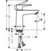 Hansgrohe Talis E Single Lever Basin Mixer 110 with Push-Open Waste - Chrome - Unbeatable Bathrooms