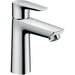 Hansgrohe Talis E Single Lever Basin Mixer 110 Lowflow 3.5 L/M with Pop-Up Waste - Chrome - Unbeatable Bathrooms