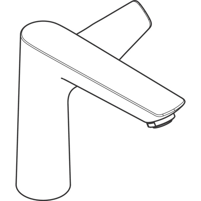 Hansgrohe Talis E Single Lever Basin Mixer 150 with Pop-Up Waste - Unbeatable Bathrooms