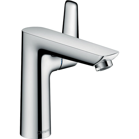 Hansgrohe Talis E Single Lever Basin Mixer 150 Without Waste - Chrome - Unbeatable Bathrooms