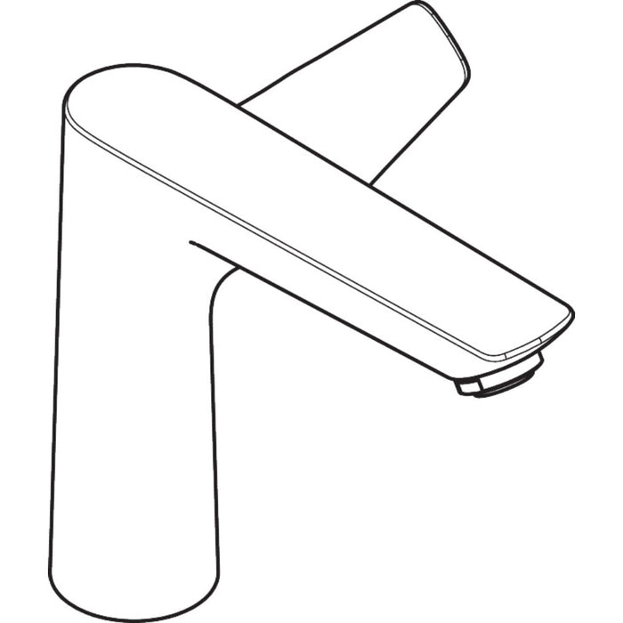 Hansgrohe Talis E Single Lever Basin Mixer 150 Without Waste - Chrome - Unbeatable Bathrooms