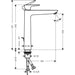 Hansgrohe Talis E Single Lever Basin Mixer 240 with Pop-Up Waste - Unbeatable Bathrooms