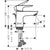 Hansgrohe Talis E Single Lever Basin Mixer 80 with Pop-Up Waste - Chrome - Unbeatable Bathrooms