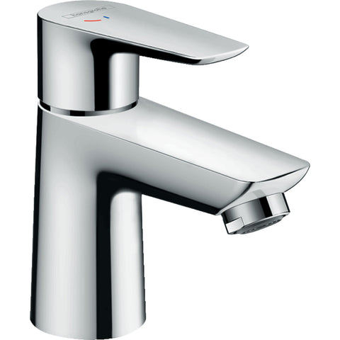 Hansgrohe Talis E Single Lever Basin Mixer 80 Coolstart Without Waste - Chrome - Unbeatable Bathrooms