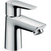 Hansgrohe Talis E Single Lever Basin Mixer 80 with Pop-Up Waste - Chrome - Unbeatable Bathrooms