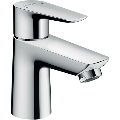 Hansgrohe Talis E Single Lever Basin Mixer 80 Lowflow 3.5 L/M with Pop-Up Waste - Chrome - Unbeatable Bathrooms