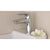 Hansgrohe Talis E Single Lever Basin Mixer 80 with Pop-Up Waste - Chrome - Unbeatable Bathrooms