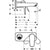 Hansgrohe Talis E Single Lever Basin Mixer For Concealed Installation with Spout 16.5 cm - Chrome - Unbeatable Bathrooms