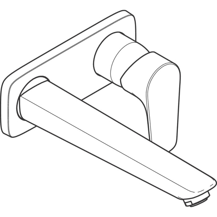 Hansgrohe Talis E Single Lever Basin Mixer For Concealed Installation with Spout 22.5 cm - Unbeatable Bathrooms