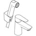 Hansgrohe Talis E Single Lever Basin Mixer with Bidet Spray and Shower Hose 160 cm - Chrome - Unbeatable Bathrooms