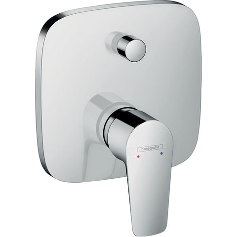 Hansgrohe Talis E Single Lever Manual Bath Mixer For Concealed Installation with Integrated Backflow Prevention - Unbeatable Bathrooms