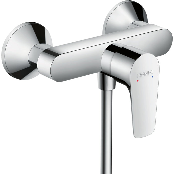 Hansgrohe Talis E Single Lever Manual Shower Mixer For Exposed Installation - Unbeatable Bathrooms
