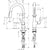 Hansgrohe Talis M51 Single Lever Kitchen Mixer 160 with Pull-Out Spray, 2 Spray Modes - Unbeatable Bathrooms