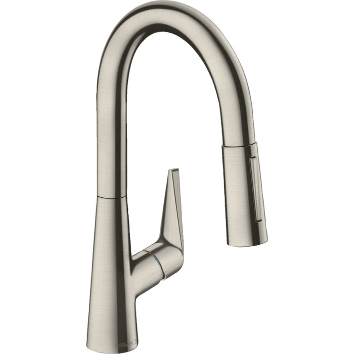 Hansgrohe Talis M51 Single Lever Kitchen Mixer 160 with Pull-Out Spray and Sbox, 2 Spray Modes - Unbeatable Bathrooms