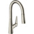 Hansgrohe Talis M51 Single Lever Kitchen Mixer 160 with Pull-Out Spray and Sbox, 2 Spray Modes - Unbeatable Bathrooms
