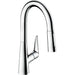 Hansgrohe Talis M51 Single Lever Kitchen Mixer 160 with Pull-Out Spray and Sbox, 2 Spray Modes - Unbeatable Bathrooms