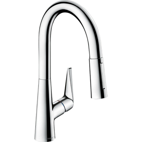 Hansgrohe Talis M51 Single Lever Kitchen Mixer 160 with Pull-Out Spray and Sbox, 2 Spray Modes - Unbeatable Bathrooms