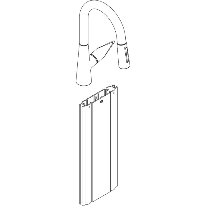 Hansgrohe Talis M51 Single Lever Kitchen Mixer 160 with Pull-Out Spray and Sbox, 2 Spray Modes - Unbeatable Bathrooms