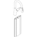 Hansgrohe Talis M51 Single Lever Kitchen Mixer 160 with Pull-Out Spray and Sbox, 2 Spray Modes - Unbeatable Bathrooms