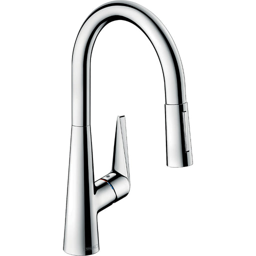 Hansgrohe Talis M51 Single Lever Kitchen Mixer 200 with Pull-Out Spray, 2 Spray Modes - Unbeatable Bathrooms