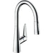 Hansgrohe Talis M51 Single Lever Kitchen Mixer 200 with Pull-Out Spray and Sbox, 2 Spray Modes - Unbeatable Bathrooms