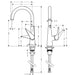 Hansgrohe Talis M51 Single Lever Kitchen Mixer 260 Ecosmart, Single Spray Mode - Unbeatable Bathrooms