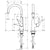 Hansgrohe Talis M51 Single Lever Kitchen Mixer 260 Ecosmart, Single Spray Mode - Unbeatable Bathrooms