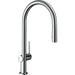 Hansgrohe Talis M54 Single Lever Kitchen Mixer 210 Ecosmart with Pull-Out Spray, 2 Spray Modes - Unbeatable Bathrooms