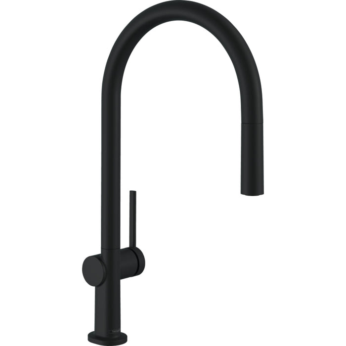 Hansgrohe Talis M54 Single Lever Kitchen Mixer 210 with Pull-Out Spout and Sbox, Single Spray Mode - Unbeatable Bathrooms
