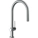 Hansgrohe Talis M54 Single Lever Kitchen Mixer 210 with Pull-Out Spout, Single Spray Mode - Unbeatable Bathrooms