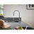 Hansgrohe Talis M54 Single Lever Kitchen Mixer 210 with Pull-Out Spray and Sbox, 2 Spray Modes - Unbeatable Bathrooms