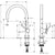 Hansgrohe Talis M54 Single Lever Kitchen Mixer 220 Ecosmart, Single Spray Mode - Unbeatable Bathrooms