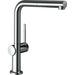 Hansgrohe Talis M54 Single Lever Kitchen Mixer 270 with Pull-Out Spout and Sbox, Single Spray Mode - Unbeatable Bathrooms
