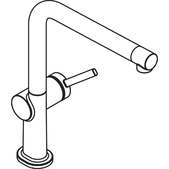 Hansgrohe Talis M54 Single Lever Kitchen Mixer 270, Single Spray Mode - Unbeatable Bathrooms