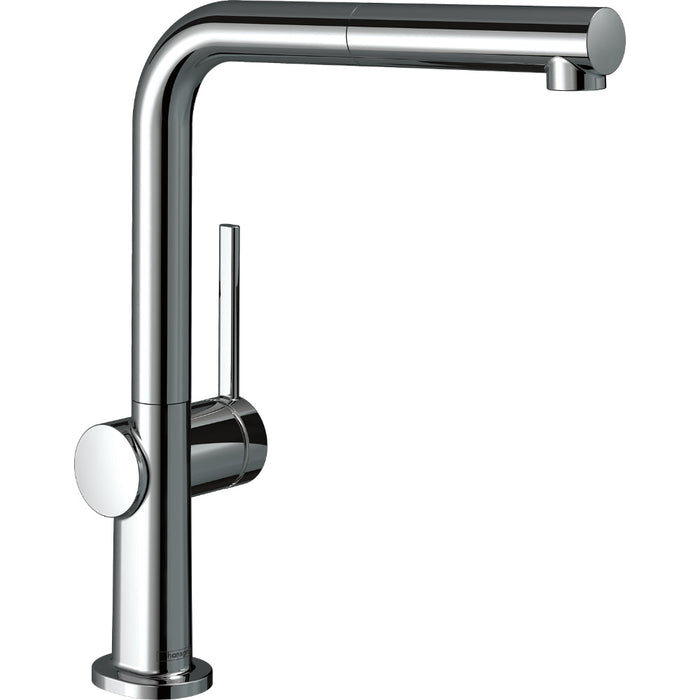 Hansgrohe Talis M54 Single Lever Kitchen Mixer 270 with Pull-Out Spout and Sbox, Single Spray Mode - Unbeatable Bathrooms