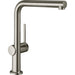 Hansgrohe Talis M54 Single Lever Kitchen Mixer 270 with Pull-Out Spout and Sbox, Single Spray Mode - Unbeatable Bathrooms