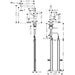 Hansgrohe Talis M54 Single Lever Kitchen Mixer 270 with Pull-Out Spout and Sbox, Single Spray Mode - Unbeatable Bathrooms