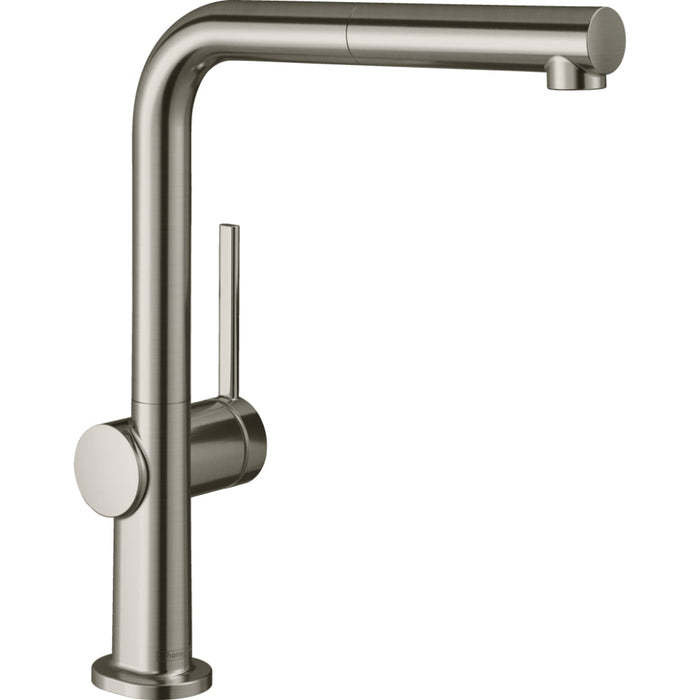 Hansgrohe Talis M54 Single Lever Kitchen Mixer 270 with Pull-Out Spout and Sbox, Single Spray Mode - Unbeatable Bathrooms