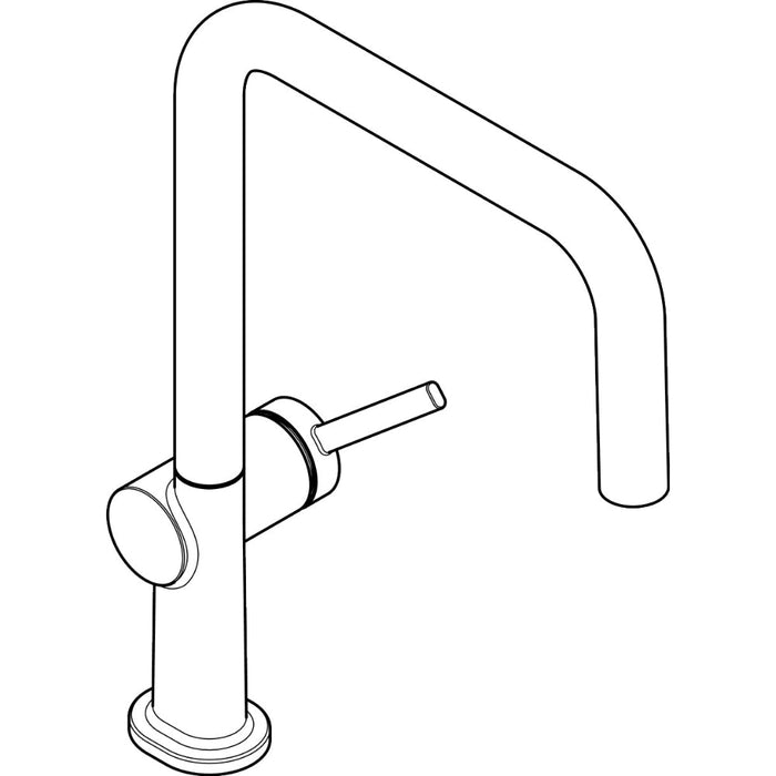 Hansgrohe Talis M54 Single Lever Kitchen Mixer U 220, Single Spray Mode - Unbeatable Bathrooms