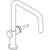 Hansgrohe Talis M54 Single Lever Kitchen Mixer U 220, Single Spray Mode - Unbeatable Bathrooms