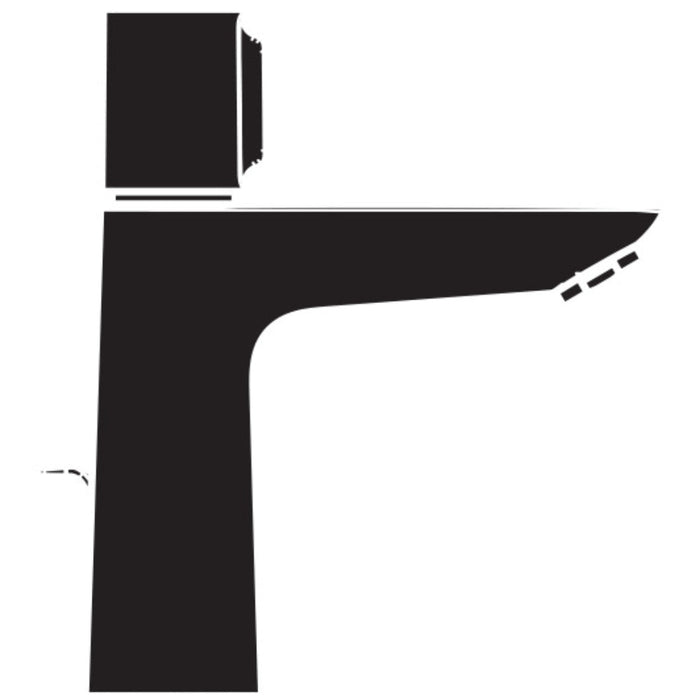 Hansgrohe Talis Select E Basin Mixer 110 with Pop-Up Waste - Chrome - Unbeatable Bathrooms
