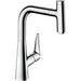 Hansgrohe Talis Select M51 Single Lever Kitchen Mixer 220 with Pull-Out Spout, Single Spray Mode - Unbeatable Bathrooms