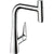 Hansgrohe Talis Select M51 Single Lever Kitchen Mixer 220 with Pull-Out Spray and Sbox, 2 Spray Modes - Unbeatable Bathrooms