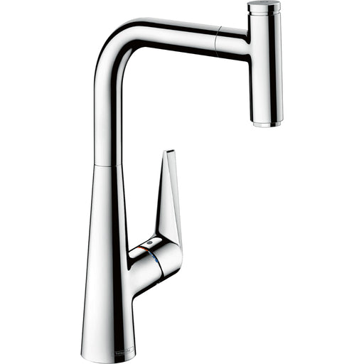 Hansgrohe Talis Select M51 Single Lever Kitchen Mixer 300 with Pull-Out Spout, Single Spray Mode - Unbeatable Bathrooms