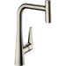 Hansgrohe Talis Select M51 Single Lever Kitchen Mixer 300 with Pull-Out Spout, Single Spray Mode - Unbeatable Bathrooms