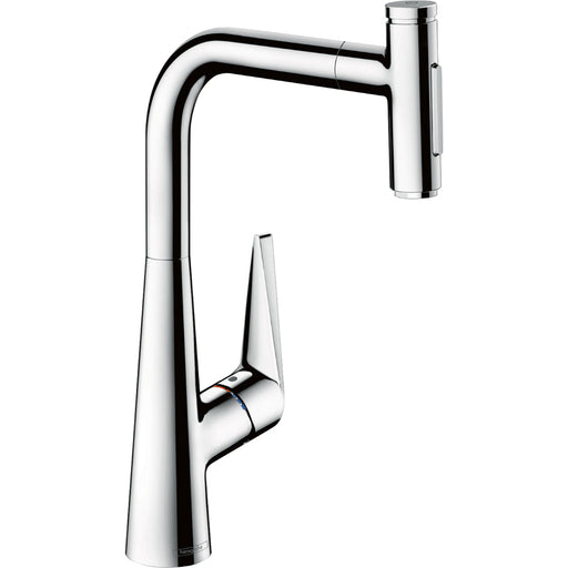 Hansgrohe Talis Select M51 Single Lever Kitchen Mixer with Pull-Out Spray - Unbeatable Bathrooms
