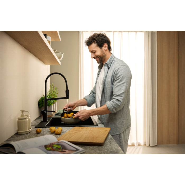 Hansgrohe Talis Select M54 Powderspray Single Lever Kitchen Mixer Semi-Pro, 3Jet - Unbeatable Bathrooms